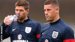 Steven Gerrard and Ross Barkley