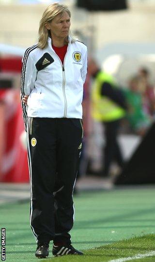 Scotland coach Anna Signeul