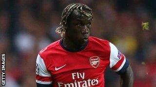 Arsenal defender Bacary Sagna