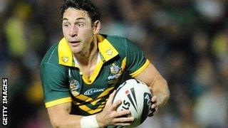 Australia full-back Billy Slater