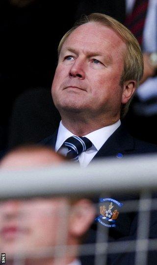 Kilmarnock chairman Michael Johnston