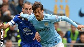 Manchester City and Spain midfielder David Silva