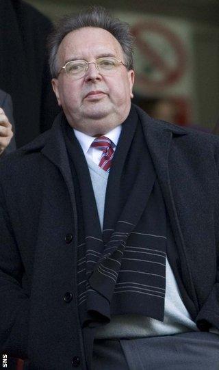 Former Dunfermline owner Gavin Masterton