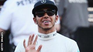 Lewis Hamilton at Suzuka