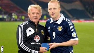 Gordon Strachan and Steven Naismith