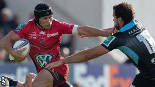 Matt Giteau is one of Toulon's international stars