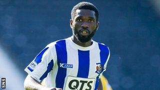 Kilmarnock midfielder Rabiu Ibrahim