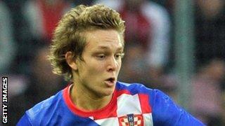 Croatia midfielder Alen Halilovic