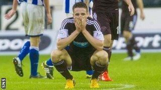 Hearts defender Brad McKay