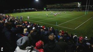 USA v Cook Islands at Bristol's Memorial Stadium