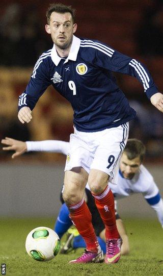 Scotland and Sunderland striker Steven Fletcher