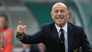 Former Chievo head coach Giuseppe Sannino