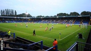 Gigg Lane, home of Bury FC