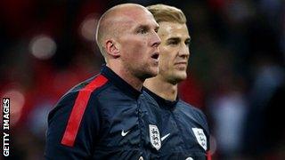 John Ruddy and Joe Hart