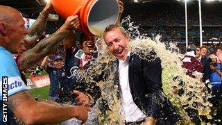 Sydney Roosters coach Trent Robinson