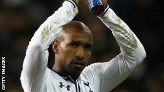 Tottenham striker Jermain Defoe