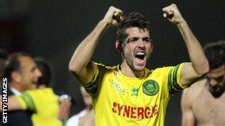 Nantes forward Filip Djordjevic