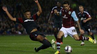 Burnley striker Danny Ings