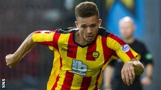 Partick Thistle full-back Aaron Taylor-Sinclair