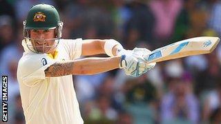 Michael Clarke has improved his batting Ashes form