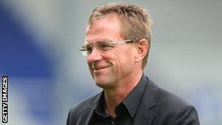 Schalke manager Ralf Rangnick