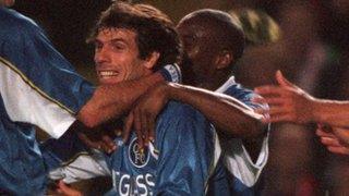 Gianfranco Zola and Frank Sinclair