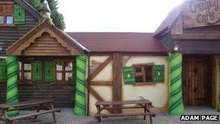 Cafe at Chessington World of Adventures