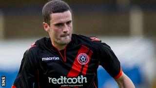 Sheffield United striker Jamie Murphy has caught the eye of Hibs