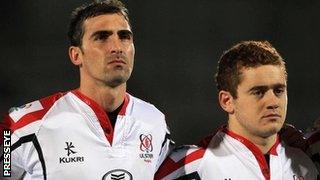 Ruan Pienaar and Paddy Jackson