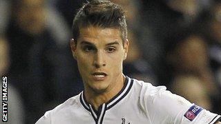 Tottenham Hotspur forward Erik Lamela