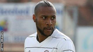 Notts County striker Yoann Arquin