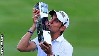 Manassero claimed the fourth title of his career when he won the BMW PGA Championship in May 2013