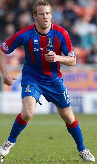 Former Inverness CT forward Adam Rooney