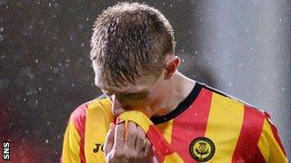 Partick Thistle midfielder Chris Erskine