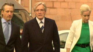 William Roache with son Linus and daughter Verity