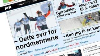 Andrew Musgrave on NRK website