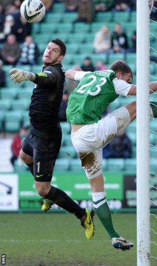 Celtic goalkeeper Fraser Forster