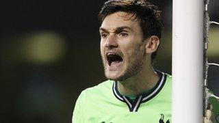 Tottenham keeper Hugo Lloris