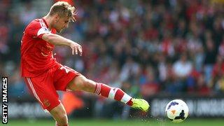 Southampton defender Luke Shaw