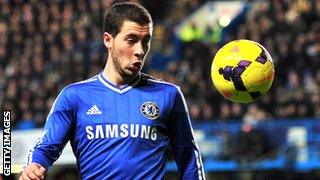 Chelsea's Edin Hazard