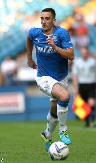 Rangers defender Lee Wallace