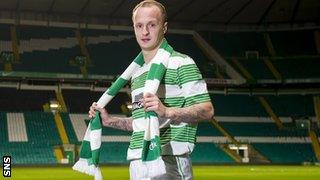 Celtic striker Leigh Griffiths