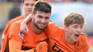 Dundee United players Nadir Ciftci and Ryan Gauld