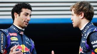 Daniel Ricciardo will give Sebastian Vettel a hard time in qualifying this year, says former Red Bull driver Mark Webber.