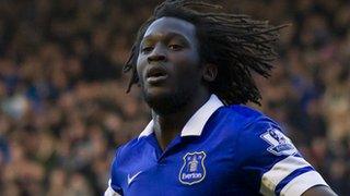 Chelsea striker Romelu Lukaku is on loan at Everton