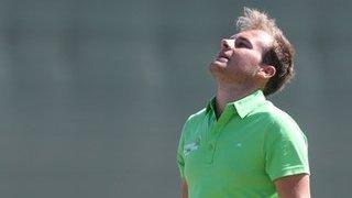 Tyrrell Hatton suffers anguish on the greens in the 2013 Open at Muirfield