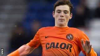 Dundee United left-back Andrew Robertson