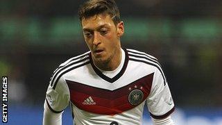 Germany midfielder Mezut Ozil