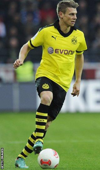 Borussia Dortmund full-back Lukasz Piszcek