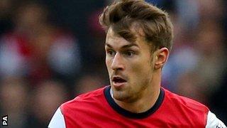 Arsenal midfielder Aaron Ramsey